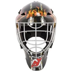 Franklin GFM 1500 New Jersey Devils Face Mask -Ice Hockey Equipment Shop 025725426515 inset3