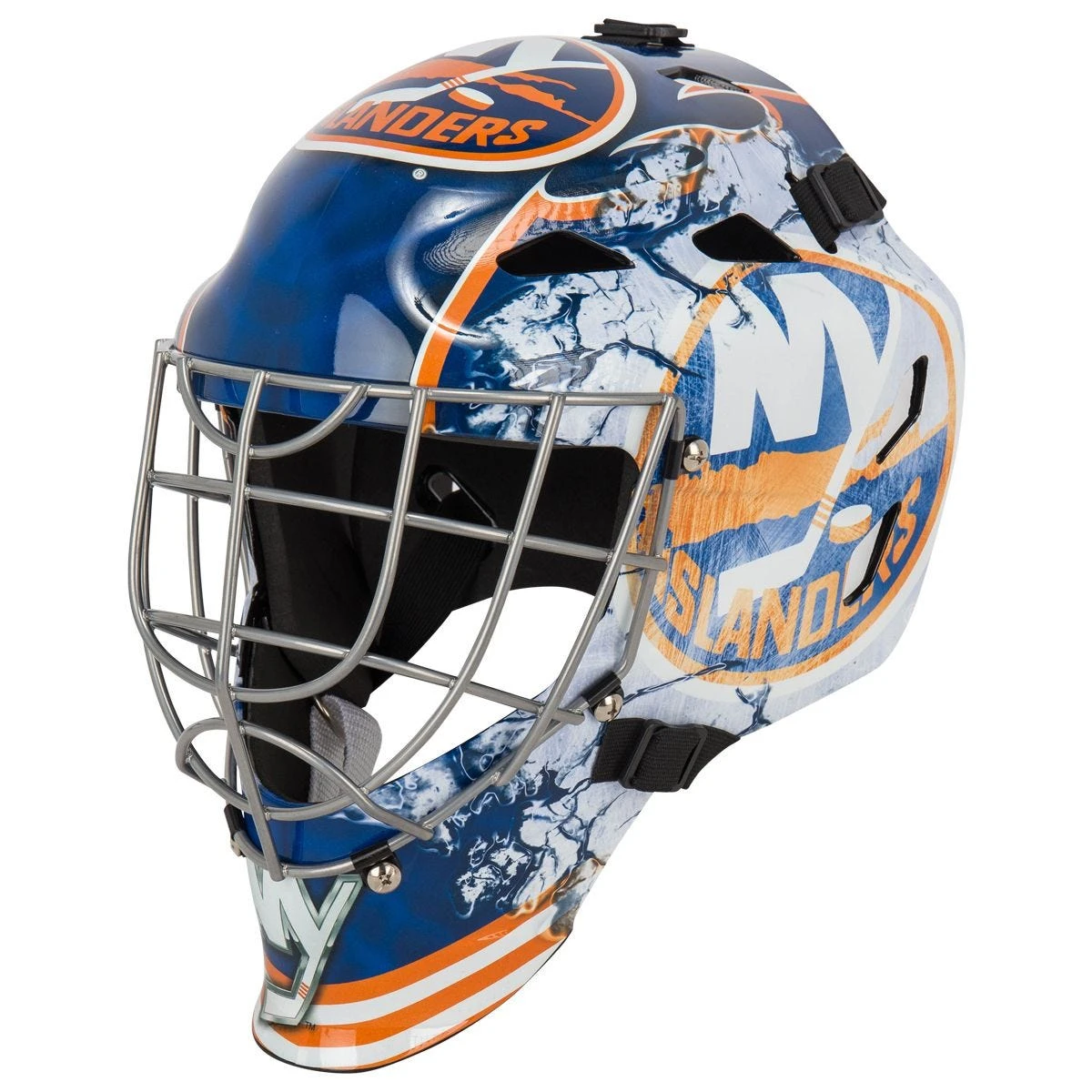 Franklin GFM 1500 New York Islanders Face Mask 1 Franklin GFM 1500 New York Islanders Face Mask