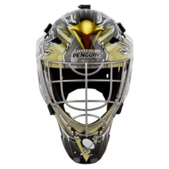 Franklin GFM 1500 Pittsburgh Penguins Goalie Face Mask -Ice Hockey Equipment Shop 025725426614 inset3