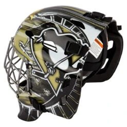 Franklin GFM 1500 Pittsburgh Penguins Goalie Face Mask -Ice Hockey Equipment Shop 025725426614 inset4