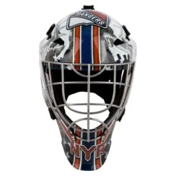 Franklin GFM 1500 New York Rangers Goalie Face Mask -Ice Hockey Equipment Shop 025725426621 inset3