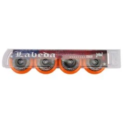 Labeda Asphalt Hard 85A Roller Hockey Wheel - Orange - 4 Pack -Ice Hockey Equipment Shop 049288203529