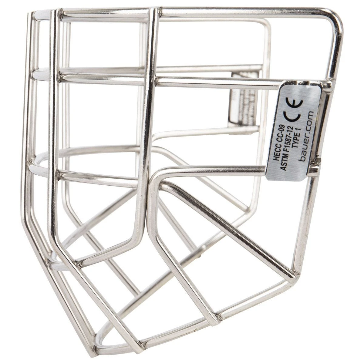 Bauer Profile Stainless Steel Certified Straight Cage 3 Bauer Profile Stainless Steel Certified Straight Cage - Image 3