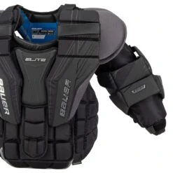 Bauer Elite Intermediate Goalie Chest & Arm Protector -Ice Hockey Equipment Shop bauer goalie chest protector elite int 20 inset4