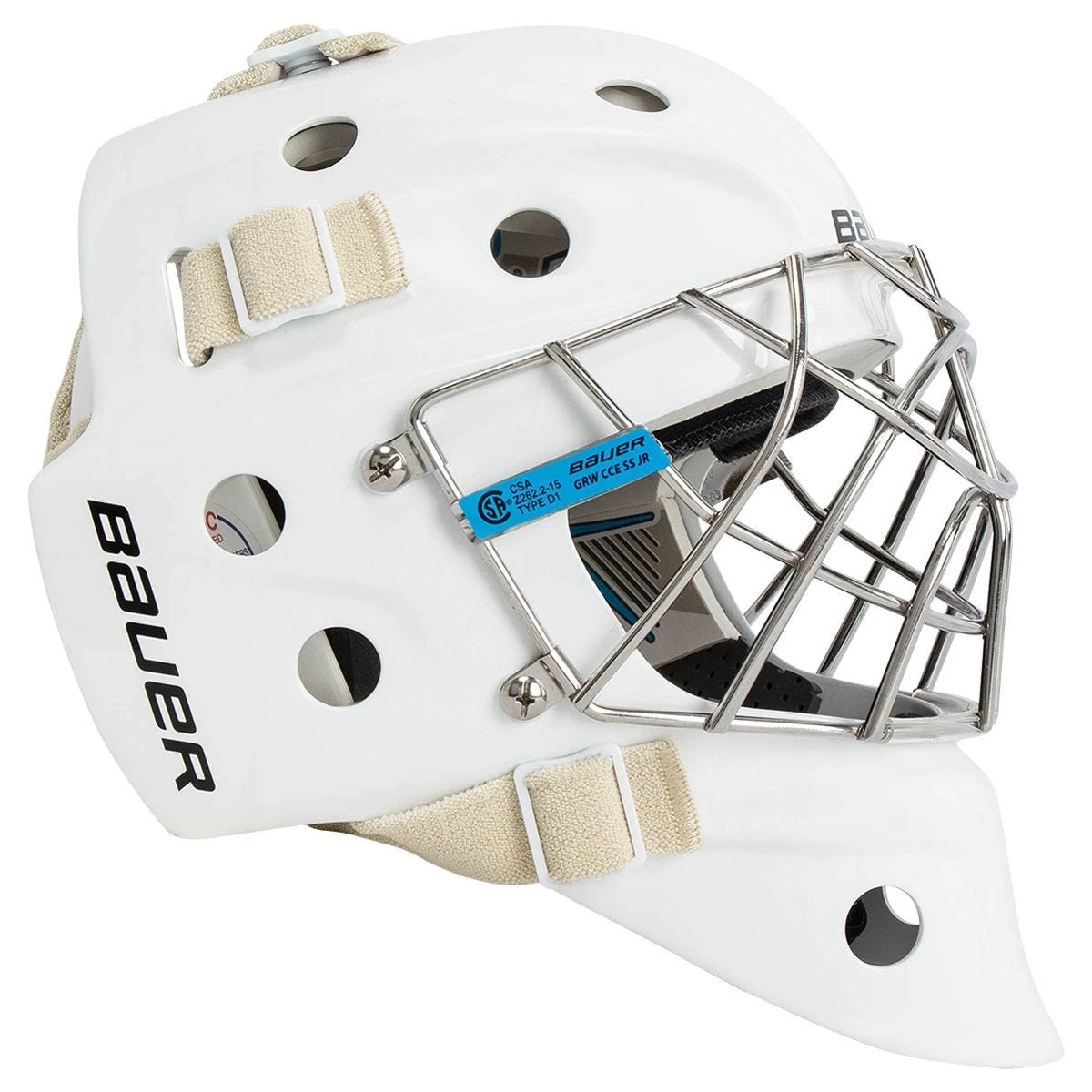 Bauer 940 Junior Certified Cat Eye Goalie Mask 2 Bauer 940 Junior Certified Cat Eye Goalie Mask - Image 2