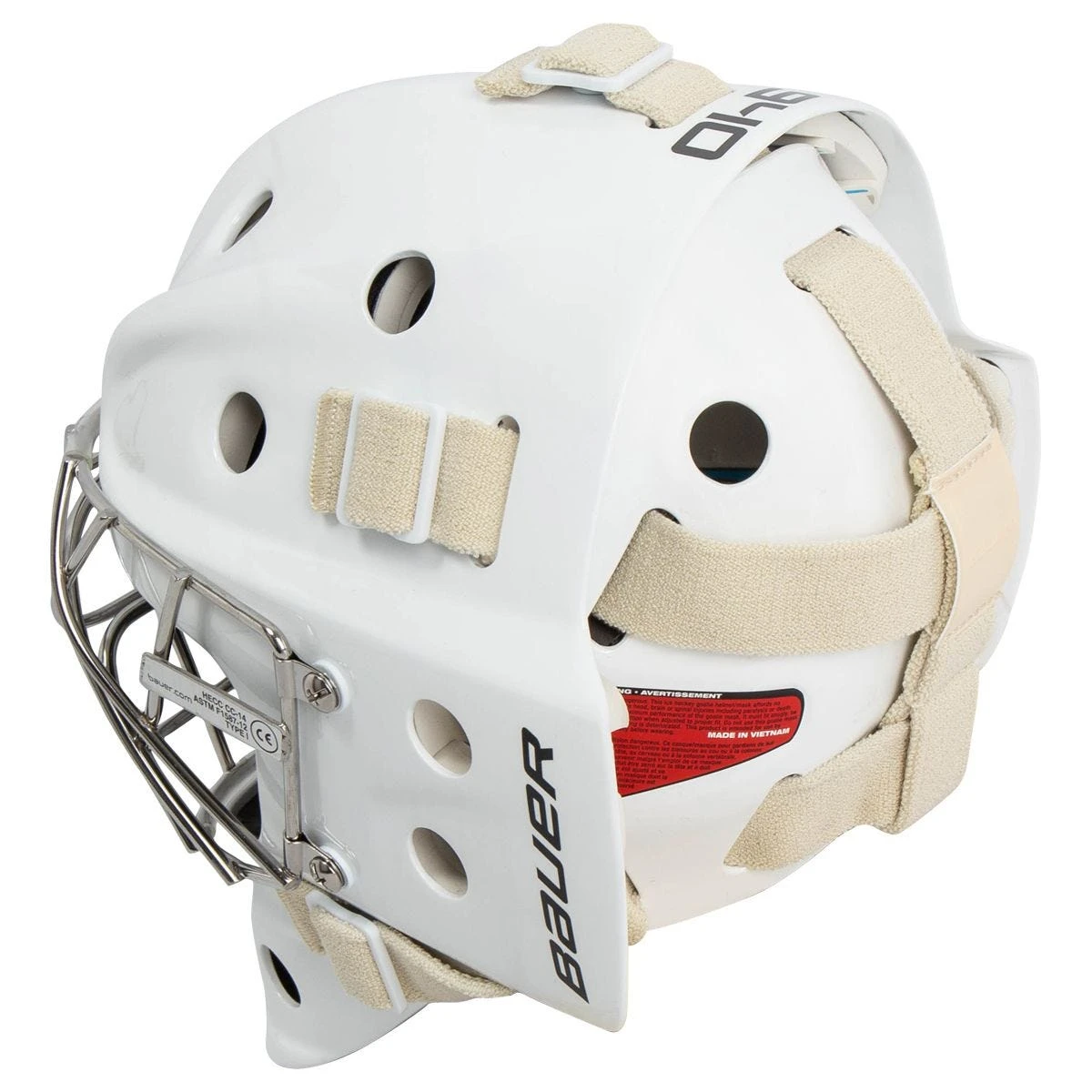 Bauer 940 Junior Certified Cat Eye Goalie Mask 4 Bauer 940 Junior Certified Cat Eye Goalie Mask - Image 4