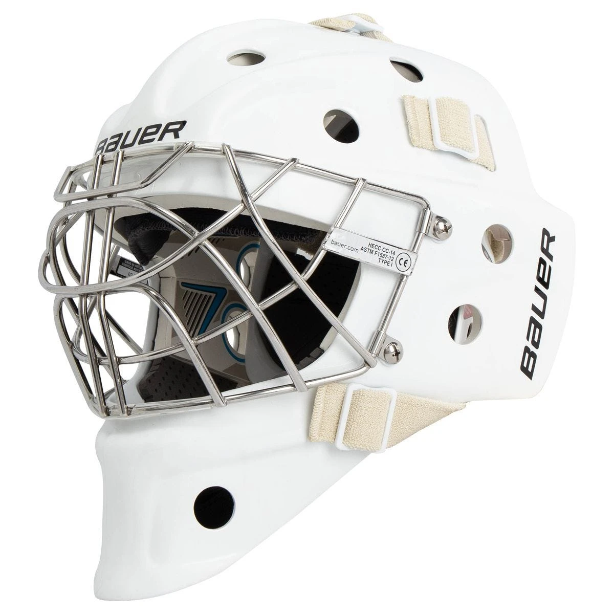 Bauer 940 Junior Certified Cat Eye Goalie Mask 1 Bauer 940 Junior Certified Cat Eye Goalie Mask