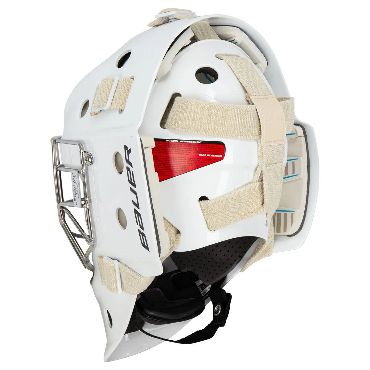 Bauer 940 Senior Certified Straight Bar Goalie Mask 4 Bauer 940 Senior Certified Straight Bar Goalie Mask - Image 4