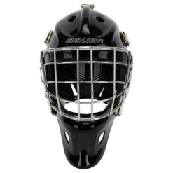 Bauer NME One Senior Certified Straight Bar Goalie Mask -Ice Hockey Equipment Shop bauer goalie mask nme one cert straight bar sr inset2