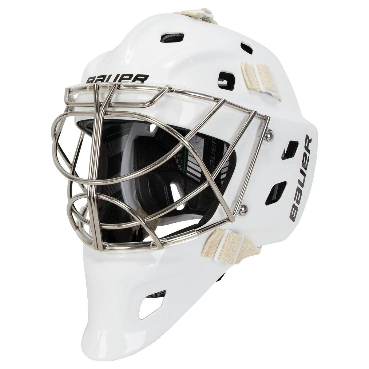 Bauer NME One Senior Non-Certified Cat Eye Goalie Mask 1 Bauer NME One Senior Non-Certified Cat Eye Goalie Mask