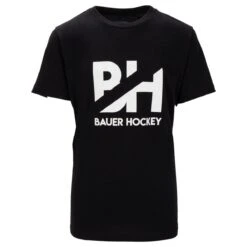 Bauer Overbranded Youth Short Sleeve Tee Shirt