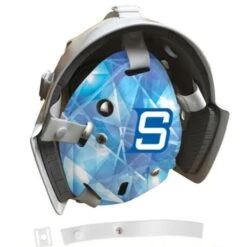 Blue Sports 5 Point Goal Mask Open Back Plate Strap