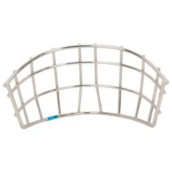 CCM Carbon Steel Youth Straight Bar Cage - Chrome -Ice Hockey Equipment Shop ccm goalie accessories carbon steel straight goalie cage yth chrome inset4