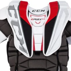 CCM Extreme Flex E5.5 Junior Goalie Chest & Arm Protector -Ice Hockey Equipment Shop ccm goalie chest protector extreme flex 5 e 5 5 jr inset2