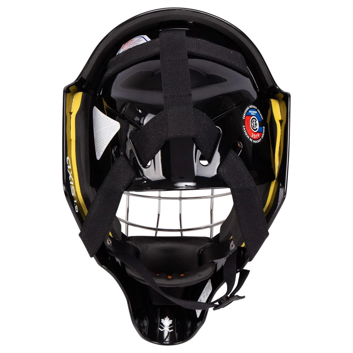 CCM Axis A1.9 Senior Certified Straight Bar Goalie Mask 5 CCM Axis A1.9 Senior Certified Straight Bar Goalie Mask - Image 5