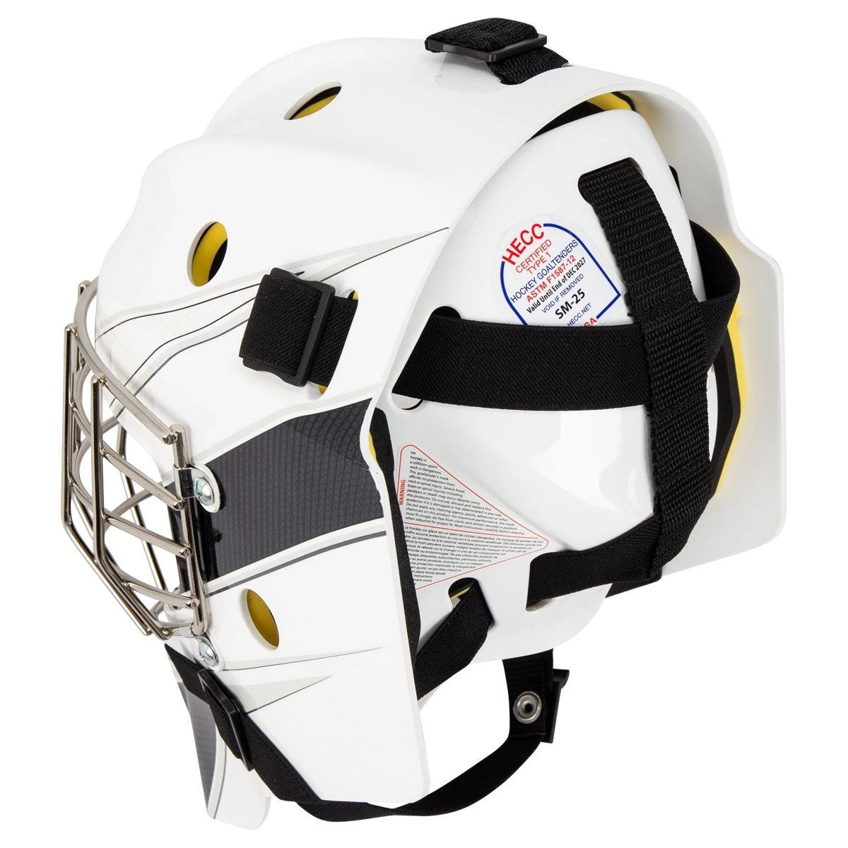 CCM Axis A1.5 Senior Certified Straight Bar Goalie Mask - Team 4 CCM Axis A1.5 Senior Certified Straight Bar Goalie Mask - Team - Image 4