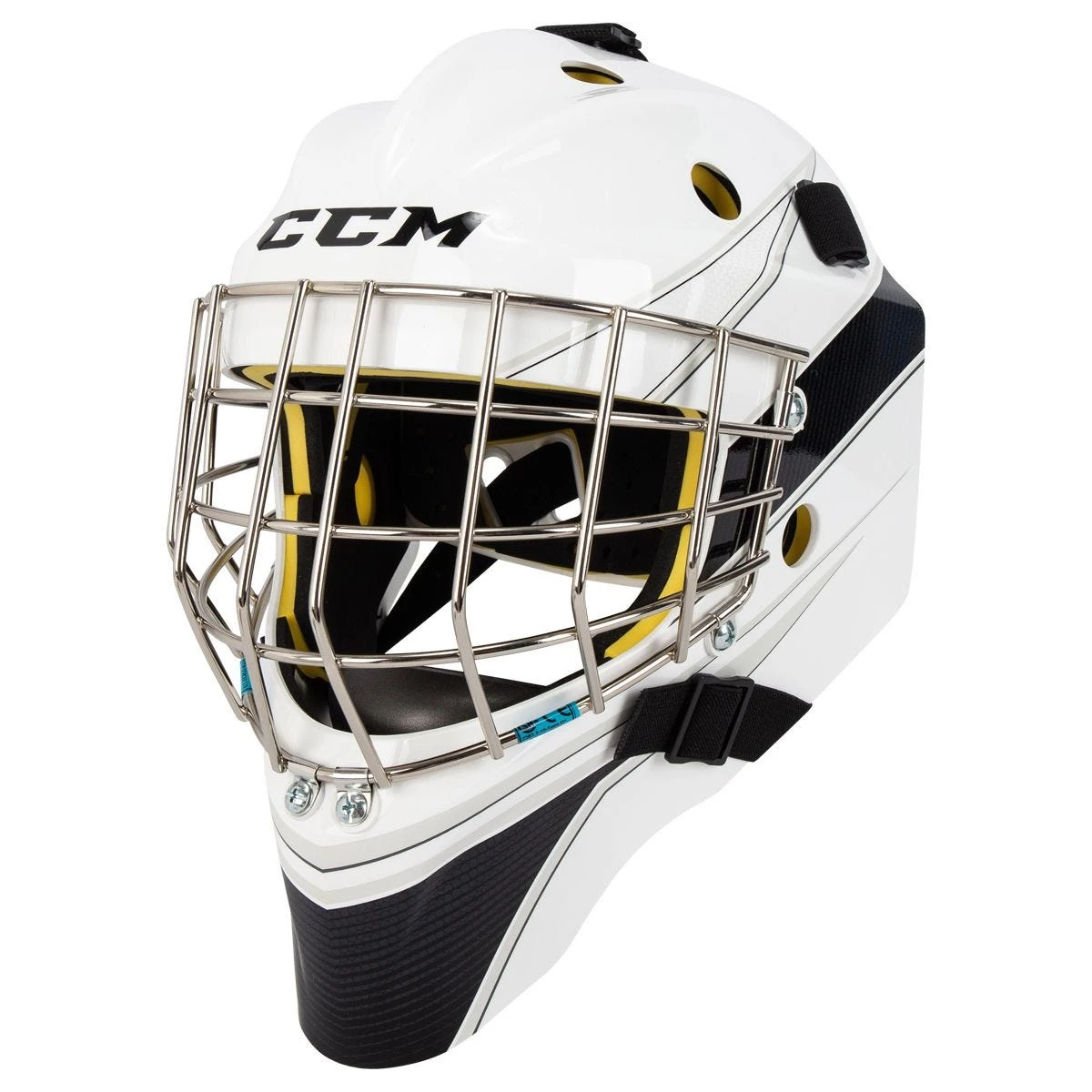 CCM Axis A1.5 Senior Certified Straight Bar Goalie Mask - Team 1 CCM Axis A1.5 Senior Certified Straight Bar Goalie Mask - Team