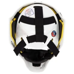 CCM Axis A1.5 Youth Certified Straight Bar Goalie Mask - Team 10 CCM Axis A1.5 Youth Certified Straight Bar Goalie Mask - Team -Ice Hockey Equipment Shop ccm goalie mask axis a1 5 cert straight bar yth team inset4