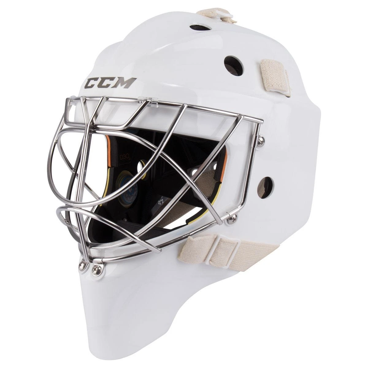 CCM Axis Pro Senior Non-Certified Cat Eye Goalie Mask 1 CCM Axis Pro Senior Non-Certified Cat Eye Goalie Mask
