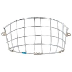 CCM Pro Titanium Certified Straight Bar Cage - Chrome -Ice Hockey Equipment Shop ccm goalie replacement cage pro cert straight chrome inset4