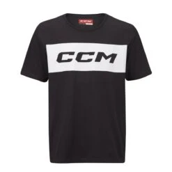 CCM Monochrome Block Youth Short Sleeve Tee Shirt
