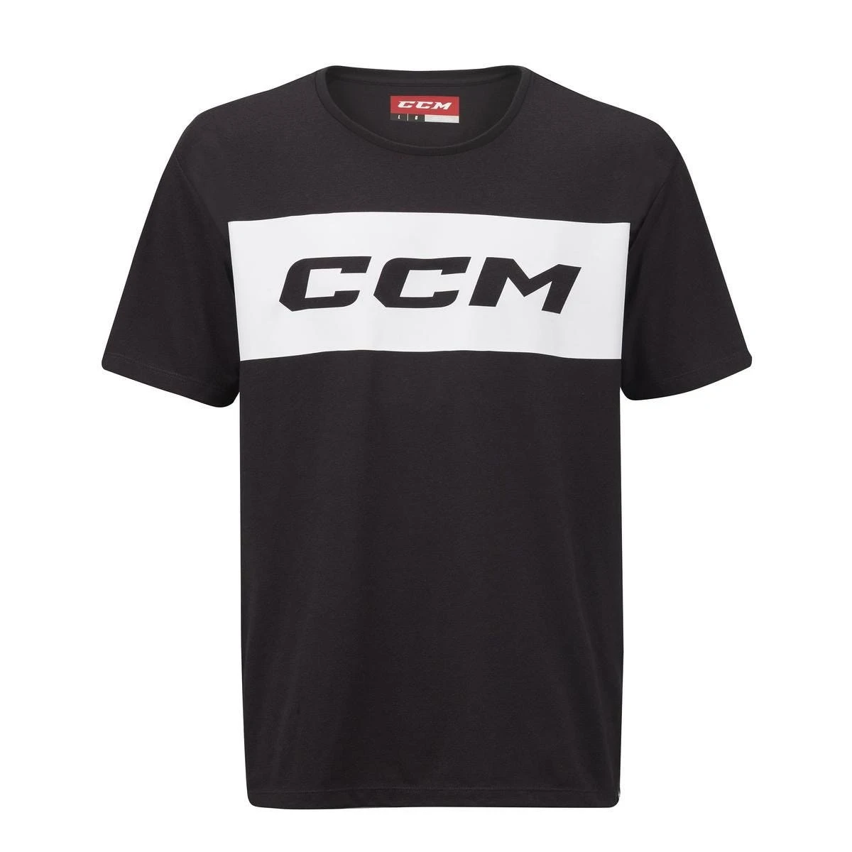 CCM Monochrome Block Youth Short Sleeve Tee Shirt 1 CCM Monochrome Block Youth Short Sleeve Tee Shirt