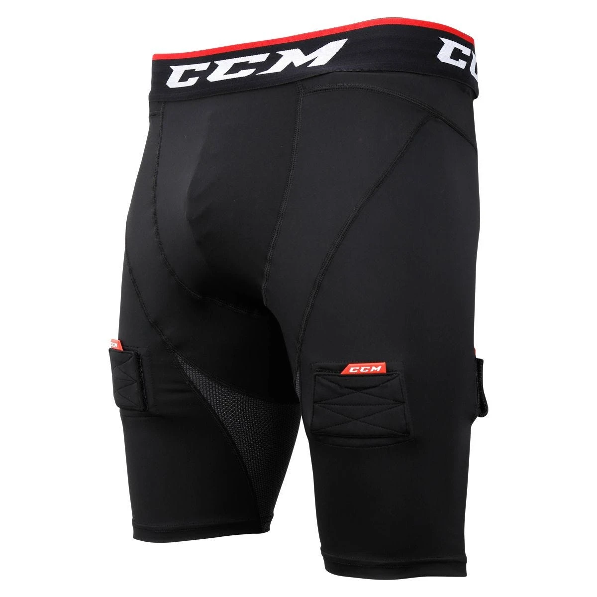 CCM Junior Compression Jock Shorts W/Cup 2 CCM Junior Compression Jock Shorts W/Cup - Image 2