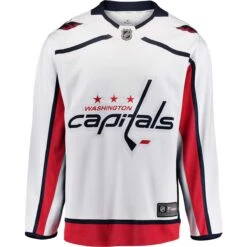 Washington Capitals Fanatics Breakaway Adult Hockey Jersey -Ice Hockey Equipment Shop fanatics hockey washington capitals breakaway jersey sr inset3