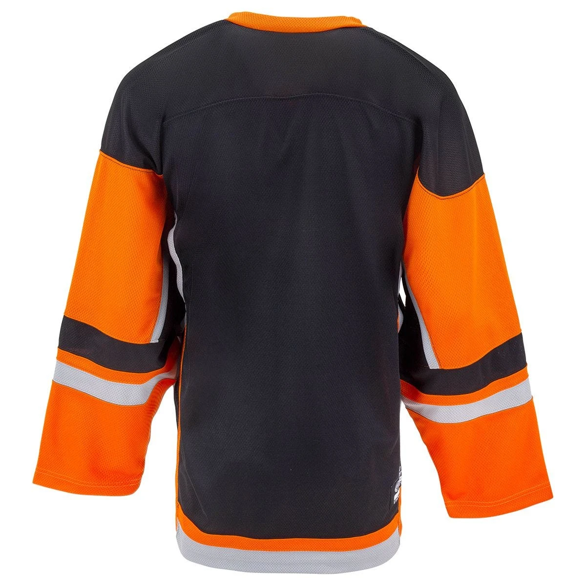 Stadium Adult Hockey Jersey - Black/Orange/Gray 3 Stadium Adult Hockey Jersey - Black/Orange/Gray - Image 3