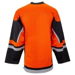 Stadium Youth Hockey Jersey - Orange/Black/Gray
