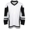 Stadium Adult Hockey Jersey - White/Black/Gray
