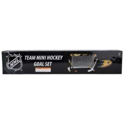 Anaheim Ducks Franklin NHL Mini Hockey Goal Set -Ice Hockey Equipment Shop franklin hockey accessories nhl ana mini goal set inset1