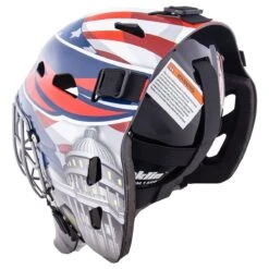 Washington Capitals Franklin GFM 1500 Goalie Face Mask -Ice Hockey Equipment Shop franklin hockey street goalie mask gfm 1500 wsh inset3