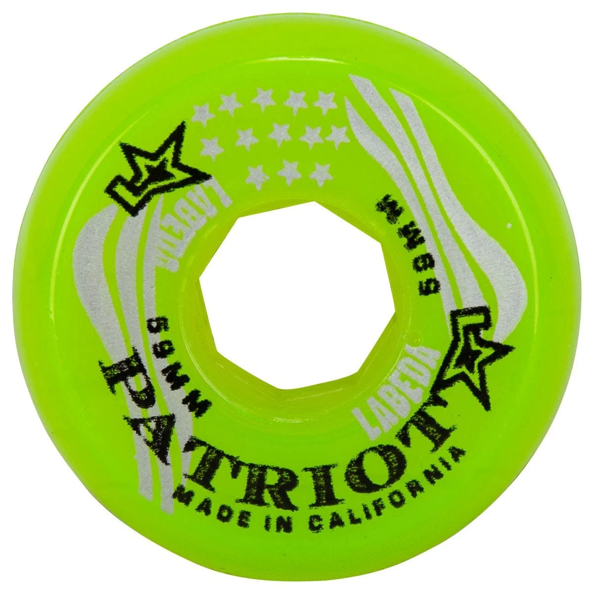Labeda Patriot 82A Roller Hockey Goalie Wheel - Green 1 Labeda Patriot 82A Roller Hockey Goalie Wheel - Green