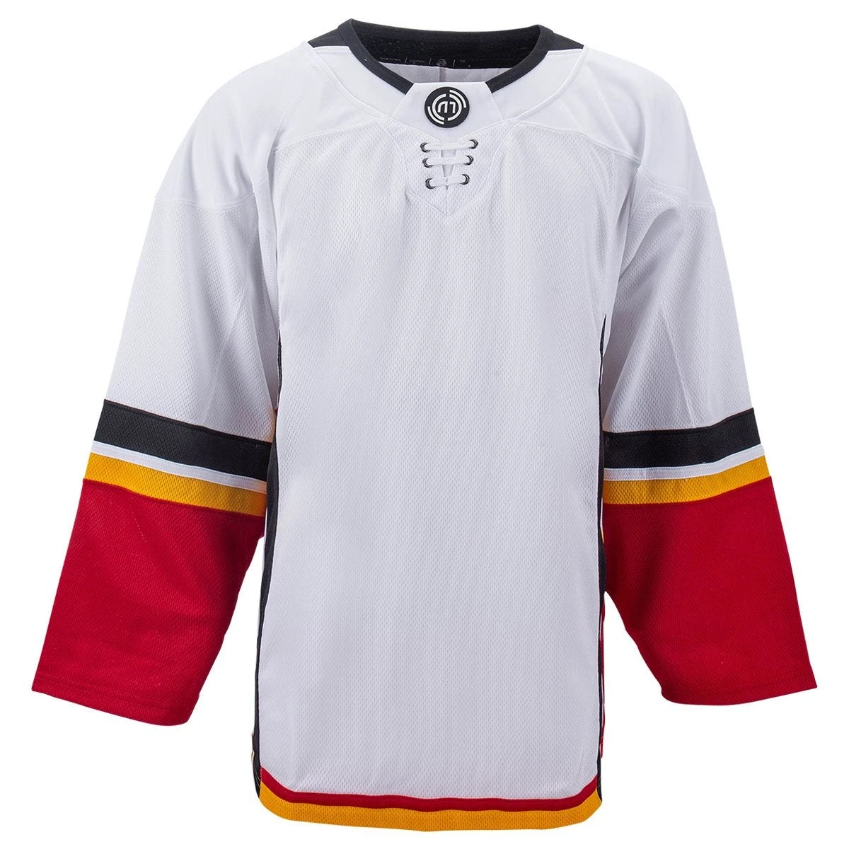 Calgary Flames MonkeySports Uncrested Junior Hockey Jersey 2 Calgary Flames MonkeySports Uncrested Junior Hockey Jersey - Image 2