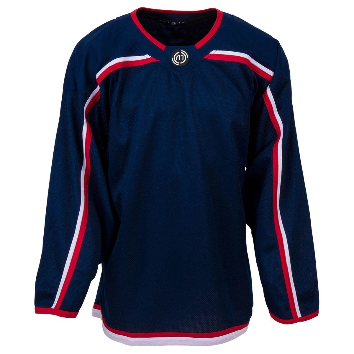 Columbus Blue Jackets MonkeySports Uncrested Junior Hockey Jersey 1 Columbus Blue Jackets MonkeySports Uncrested Junior Hockey Jersey