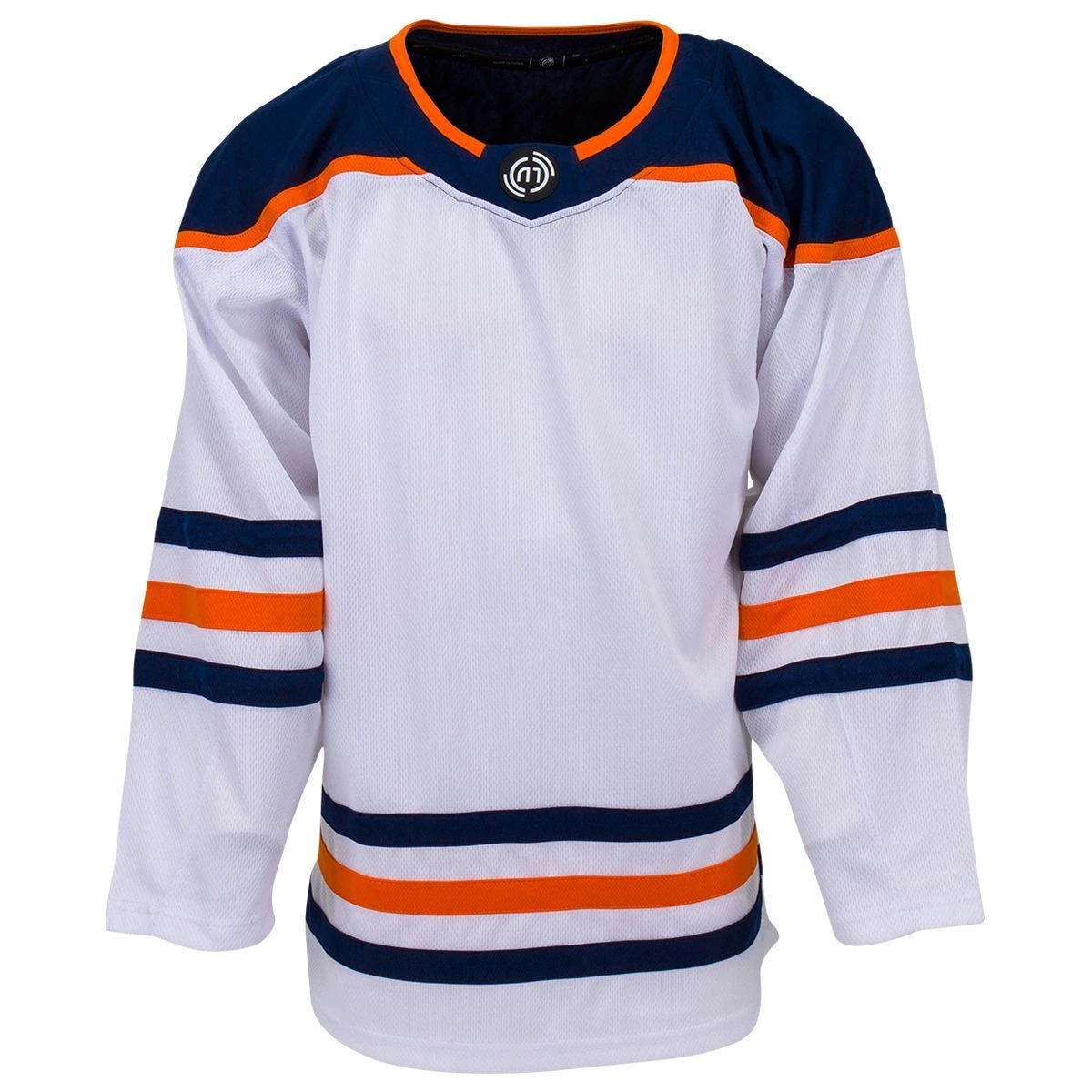 Edmonton Oilers MonkeySports Uncrested Junior Hockey Jersey 3 Edmonton Oilers MonkeySports Uncrested Junior Hockey Jersey - Image 3