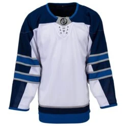 Winnipeg Jets MonkeySports Uncrested Junior Hockey Jersey 7 Winnipeg Jets MonkeySports Uncrested Junior Hockey Jersey -Ice Hockey Equipment Shop monkeysports hockey jersey uncrested winnipeg jets jr inset7