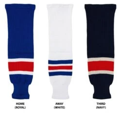 New York Rangers MonkeySports Knit Hockey Socks