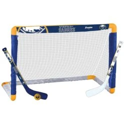 Buffalo Sabres Franklin NHL Mini Hockey Goal Set -Ice Hockey Equipment Shop ms1430486 inset1 1